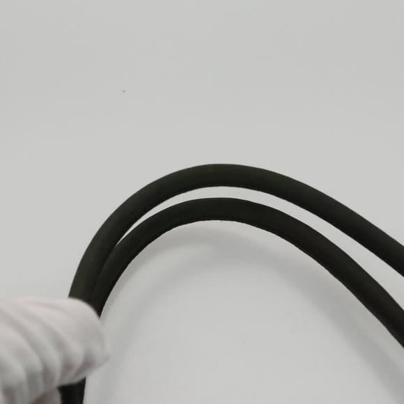 PRADA Hand Bag Nylon Khaki Silver Auth 103571 - Picture 14 of 16